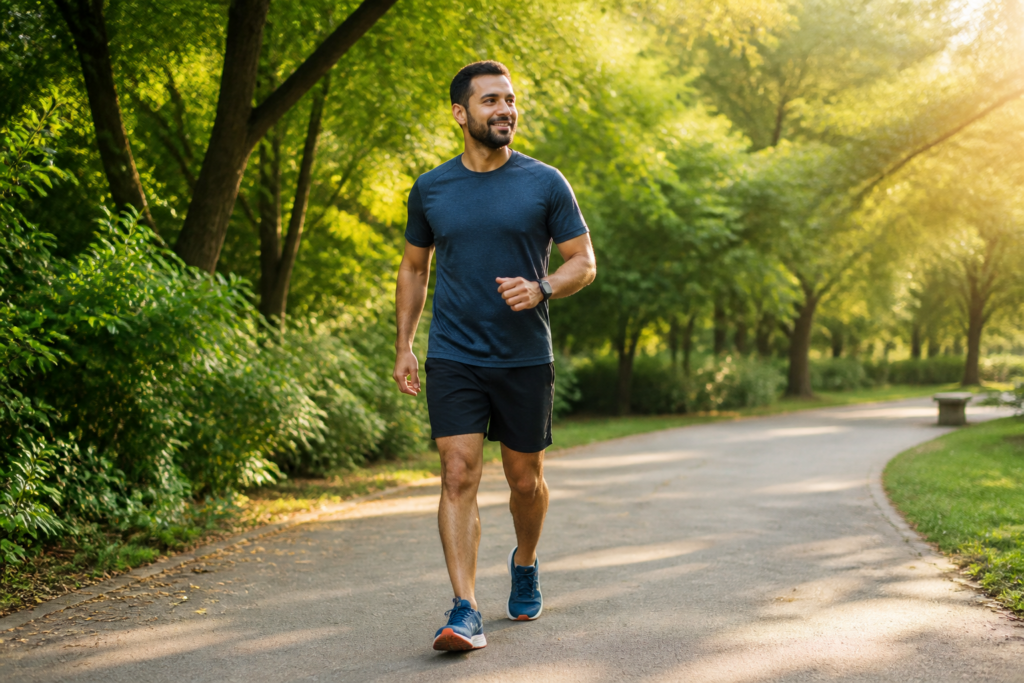 30 minuten wandelen per dag